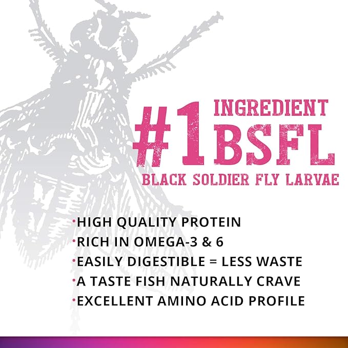 Fluval Bug Bites Color Enhancing Fish Food for Tropical Fish, Granules for Medium to Large Sized Fish, 1.6 oz., A6589, Brown (Pack of 2)