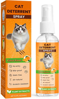 Natural Indoor/Outdoor Training Spray for Furniture to Prevent Cat Scratching and Territory Marking