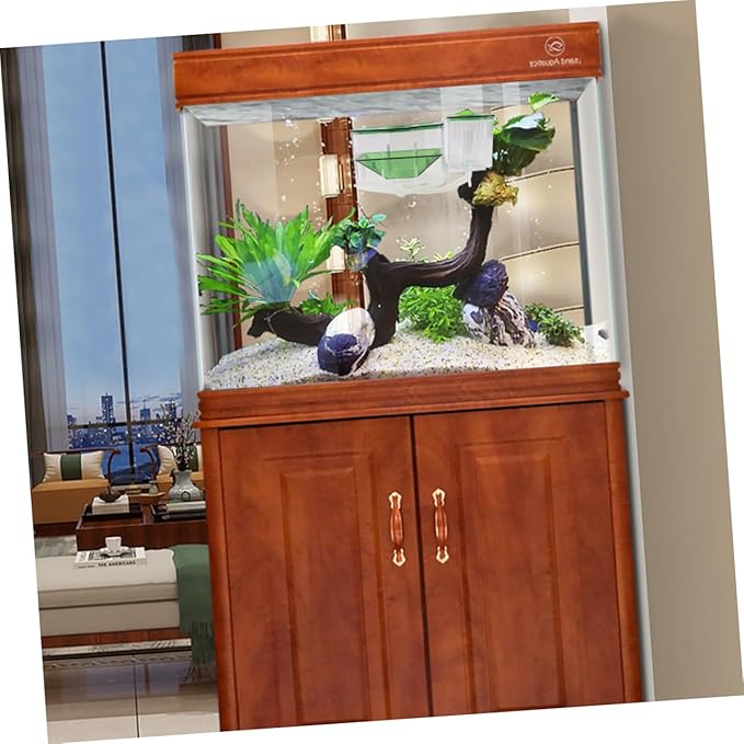Self-Guided Fish Breeding Tank Isolation Feature Transparent Hatching Box for Fry and Newborn Fish
