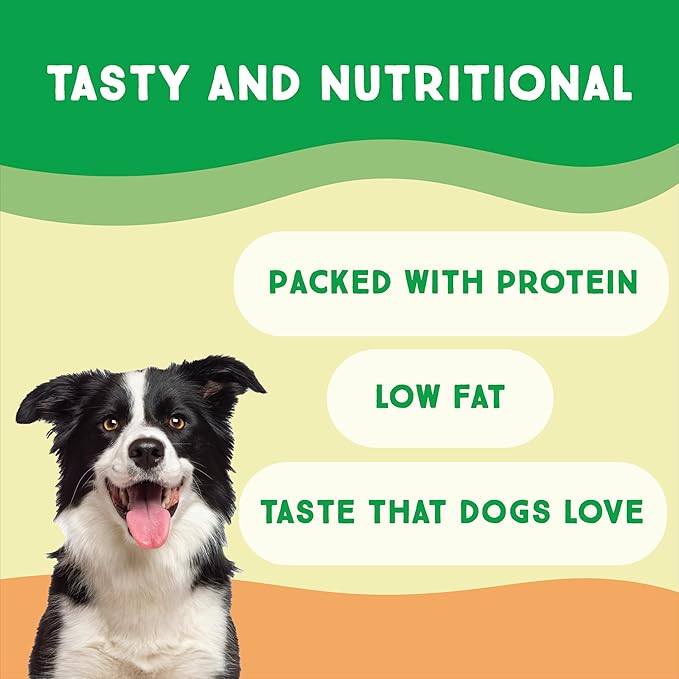 Ultra Chewy Turkey Tendon Pressed Bones for Dogs - Premium All-Natural, Hypoallergenic, Long-Lasting Dog Chew Treat, Easy to Digest, Ingredient Sourced from USA (6 Inches - 2 Pack)