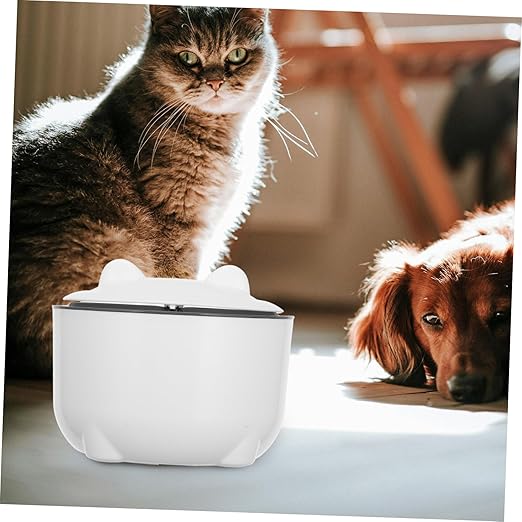 1Set Litter Trash Can with Lid Operation for Easy Cleanup Includes Trash Bags Functional Design for Modern Homes Cat Waste Container