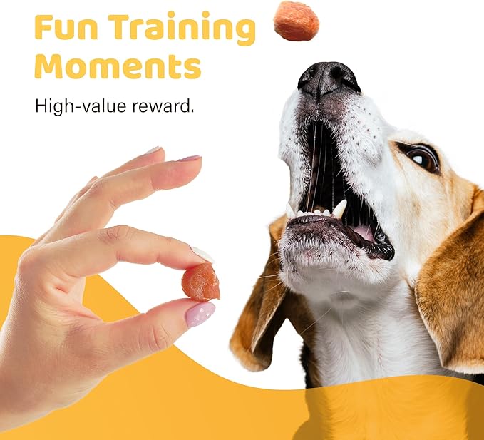 iPaw 2 Saver Combo Turkey Tots Dog Treats for Puppy Training, All Natural Human Grade Dog Treat, US Sourced Raw Material, Hypoallergenic, Easy to Digest (Turkey Tots), 2 Packs