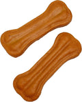 Ultra Chewy Turkey Tendon Pressed Bones for Dogs - Premium All-Natural, Hypoallergenic, Long-Lasting Dog Chew Treat, Easy to Digest, Ingredient Sourced from USA (6 Inches - 2 Pack)