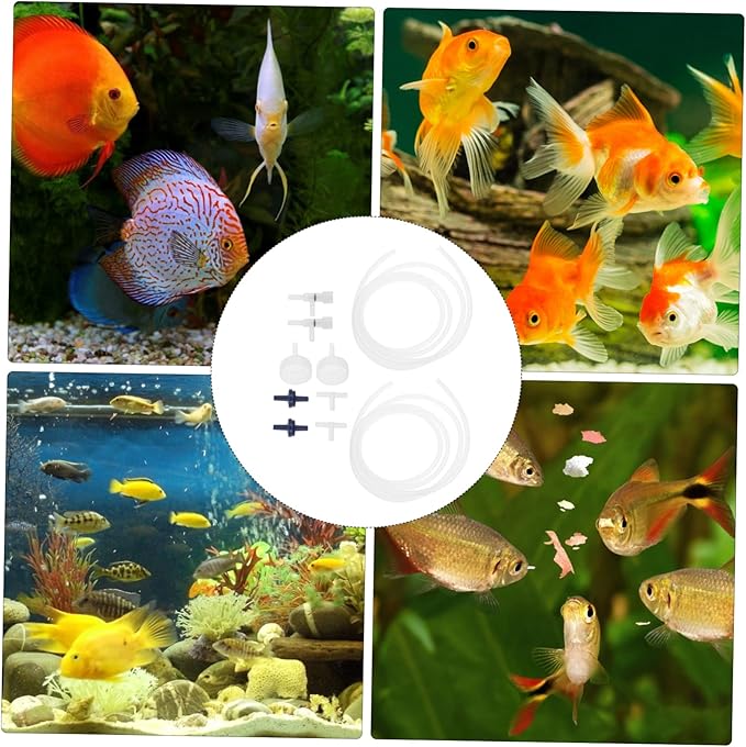 Happyyami 2 Sets DIY Shrimp Hatching Kits with Soda Bottle Accessories Transparent Artemia Hatchery for Aquarium Brine Egg Incubator Aquarium Fish Tank Breeding