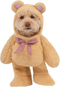 Rubies Walking Teddy Bear Pet Costume for Dogs or Cats, Small
