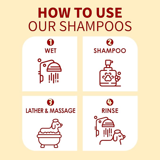 Arf Arf Dog Shampoo Softening Formula, Soften & Fluffy Oatmeal 16oz—Plant-Based 4-in-1: Cleans, Conditions, detangles, moisturizes. Oatmeal & Honey Soothe Itchy Skin. Hypoallergenic. Made in Taiwan.