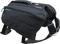 Ruffwear, Front Range Day Pack, Dog Backpack with Saddlebags, 5-Point Adjustment, 3 Leash Points, Padded Handle, Internal Mesh Pockets, Reflective Trim, Light Loop, Basalt Gray, Medium
