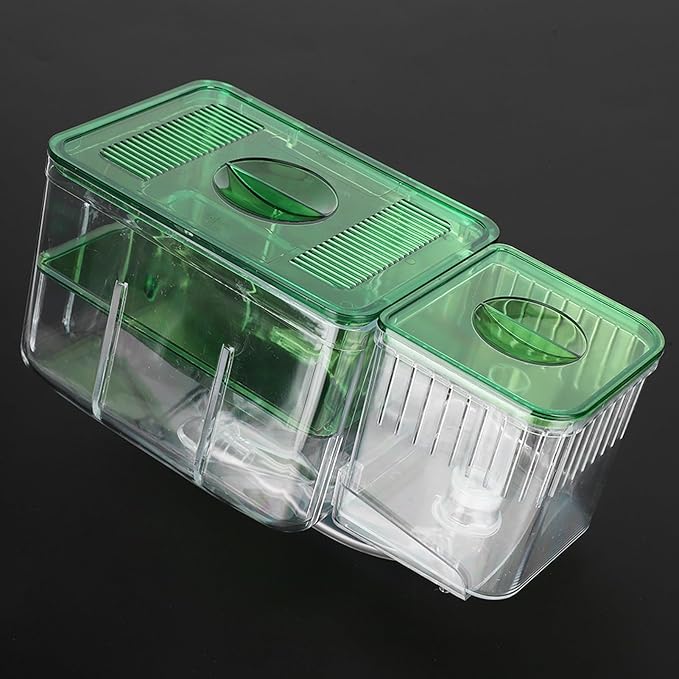 Aquarium Fish Tanks Breeding Box Little Fish DoubleLayer Isolation Incubator for Injured Small Fish Shrimp Professional Accessories for Use