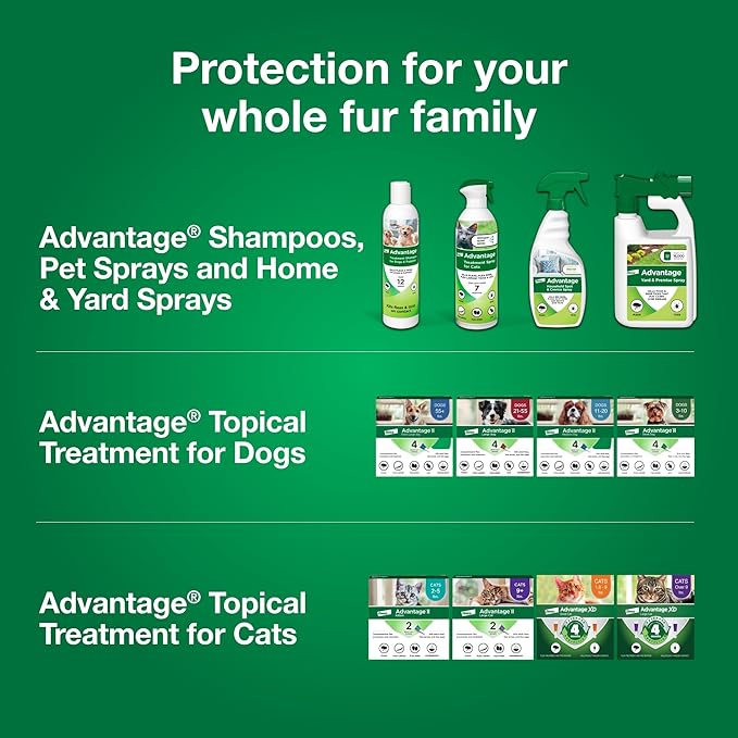 Advantage Dog Flea Treatment Spray | Kills Fleas & Ticks | Dog Flea Spray | 15 oz.