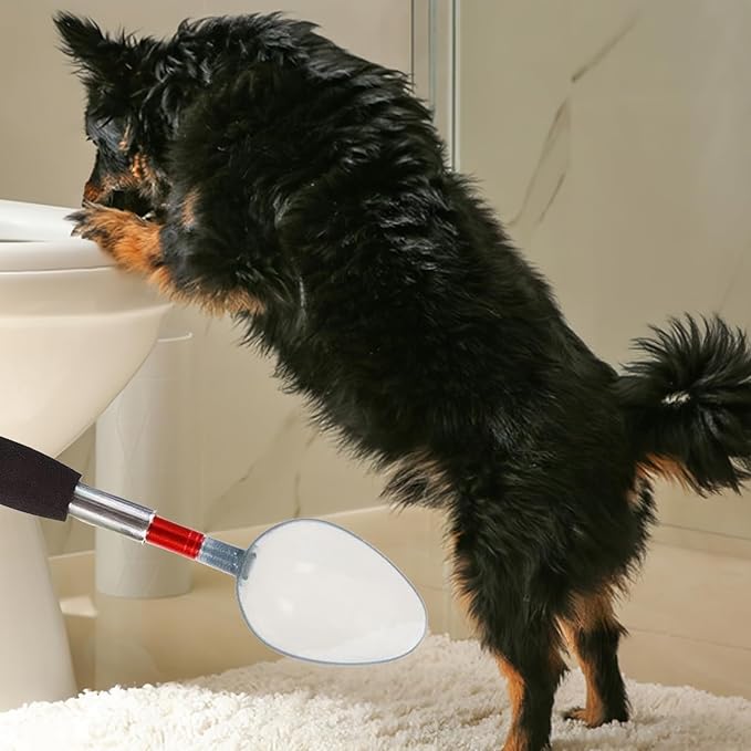 Dog Urine Collector – Puppy Pee Pickup, Telescopic Reusable Catcher | Handle Dog Toilet Tool, Indoor Outdoor Pet Hygiene Accessory For Small Medium Large Dogs