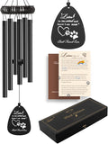 28" Pet Sympathy Wind Chimes, Dog Memorial Gifts for Loss of Dog, Loss of Pet Passing Away Bereavement Remembrance Gift