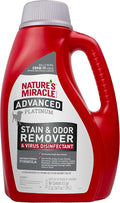 Nature's Miracle Advanced Platinum Stain & Odor Remover & Virus Disinfectant 64 Oz