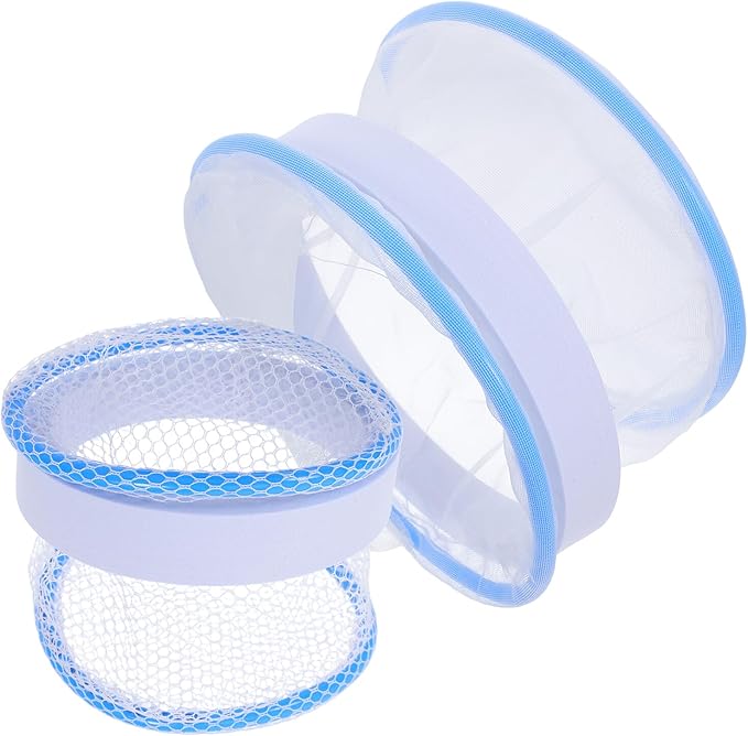 BESPORTBLE Aquarium Fish Hatchery Tank and Shrimp Breeding Chamber with Floating Nylon Mesh Isolation Box, Small Breeding Net for Guppies Betta Fry Nursery in Fish Tank