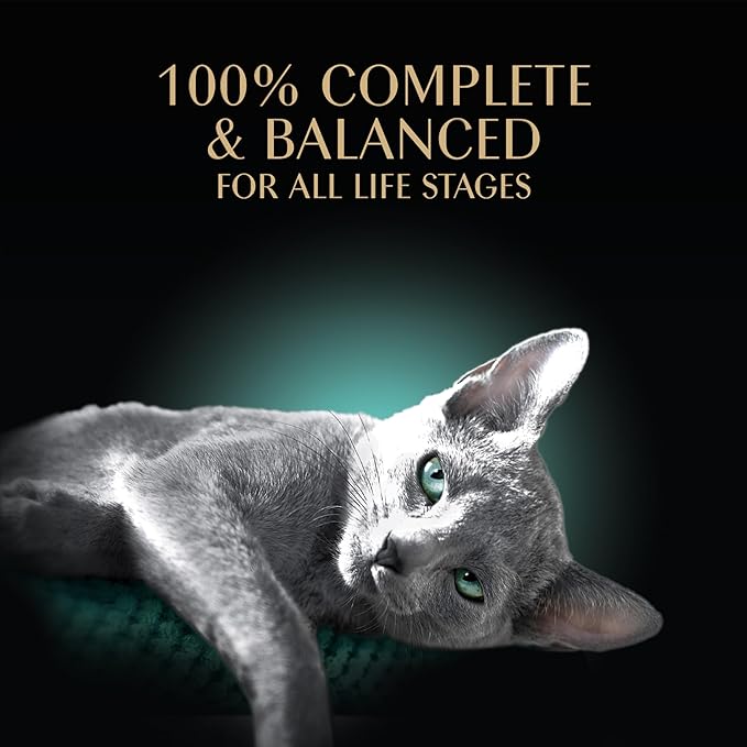 Sheba Perfect Portions Wet Cat Food Cuts in Gravy, Roasted Chicken Entree, Tender Turkey Entree, with Sustainable Salmon, and with Sustainable Tuna, 2.6 oz. Twin-Pack Trays (48 Count, 96 Servings)