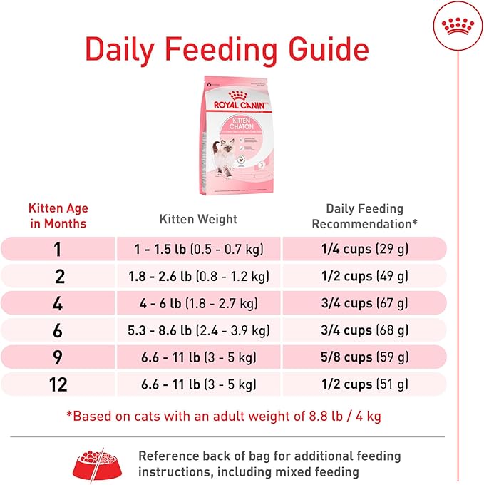 Royal Canin Feline Health Nutrition Kitten Dry Cat Food, 7 lb Bag