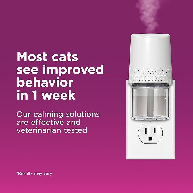 Comfort Zone Savings Kit; 2 Multicat Diffusers & 2 Refills; Cat Calming Pheromone; Reduce Stress, Aggression, Fighting, Urine Marking, Scratching