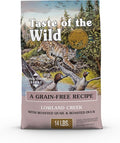 Taste Of The Wild High Protein Real Meat Recipes Premium Dry Cat Food With Superfoods And Nutrients Like Probiotics, Vitamins And Antioxidants For Adult Cats And Kittens 14lb (Pack of 1)