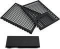 Full Lid Kit for Fluval Spec V with Feeding Door and Chamber Lid, 5 Gallon, 19 Liter (Black)