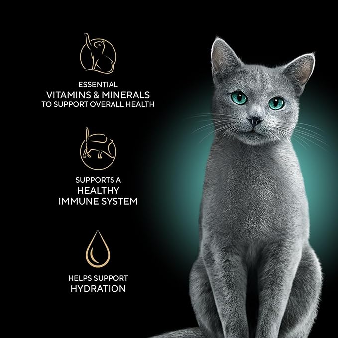 Sheba Perfect Portions Wet Cat Food Cuts in Gravy, Cat Food Wet Recipe, Gourmet Salmon & Sustainable Tuna Entree, 2.6 oz. Twin-Pack Trays (12 Count, 72 Servings) (Pack of 2)