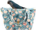 Warm Bird Carrier Bag for Winter Shoulder/Hand Bag Outdoor Portable Travel Carrier with Air Holes for Parakeets Lovebirds Conures Quarkes Caique (Blue,Large)