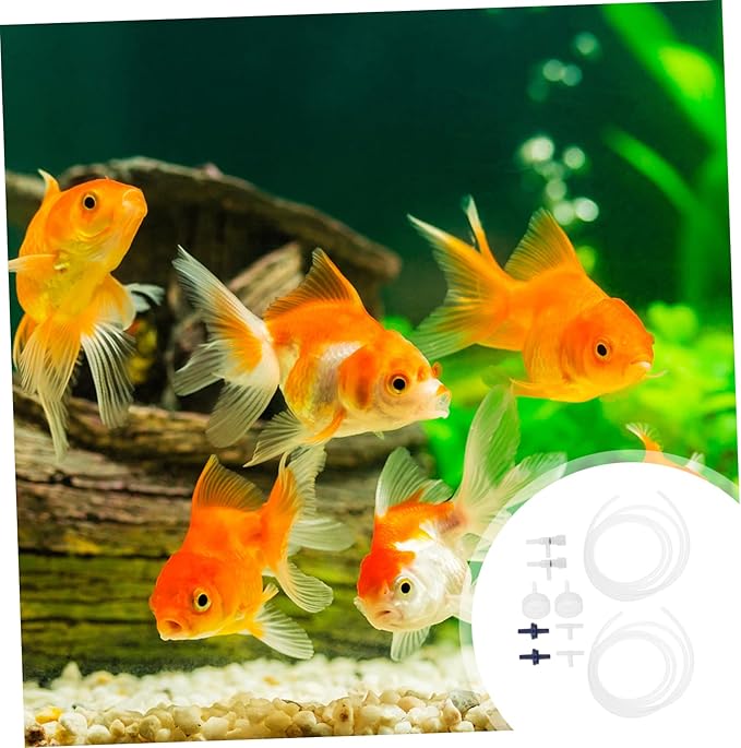 FRCOLOR 2sets Shrimp Hatchery Kit Complete Brine Shrimp Incubator Tool Accessories for Fish Breeding Includes Transparent Bottle Caps and Valves