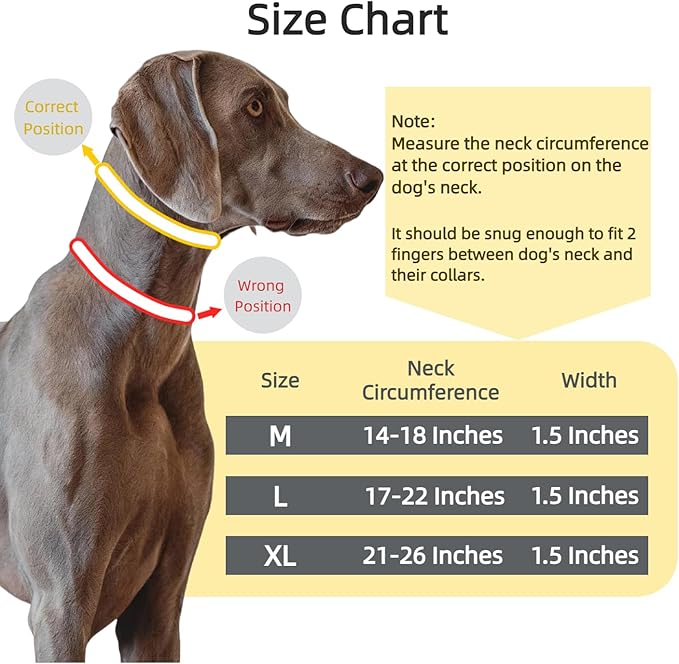 Lightweight Prong Collar for Dogs, Reflective No Pull Dog Collar | Adjustable Size Dog Pinch, Breathable Woven Fabric Air Grid Technology, Martingale Collar for Dogs Training(Black-M)