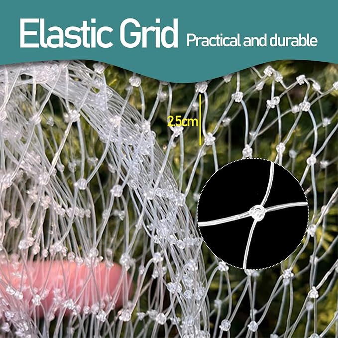 Cat Escape Proof Net - Heavy Duty Polyethylene Wire Mesh for Windows, Balcony & Outdoor Enclosures(1.5 * 2m)