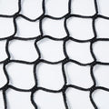 Safety Rope Net for Kids, Nylon Knotless Fence Net for Stairway Balcony Guard, Outdoor Terrace Decoration Pet Anti-Fall Rope Netting(Size:1M×7M(3.3FT×22.9FT),Color:Black)