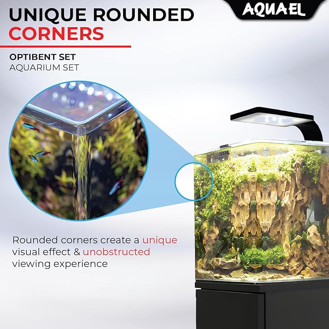 Aquael OptiBent Set (White, 20L / 5 US Gal.)