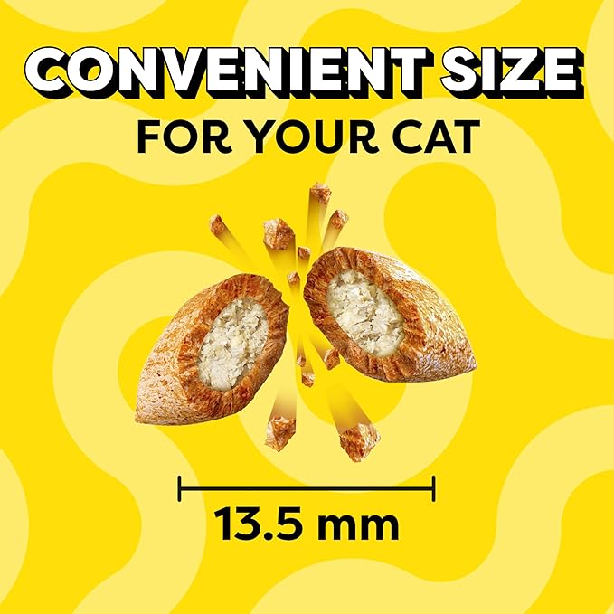 Temptations Cat Treats, Crustacean Celebration Flavor, 5.29 oz | Crunchy and Soft | Pack of 2 | ShakeUps