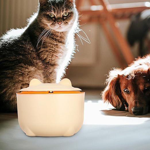 Beaupretty Cat Litter Trash Can with Lid and Seal, Large Capacity Plastic Pet Waste Container, Includes 90 Garbage Bags, for Cat and Dog Litter Disposal in Bathroom Or Home