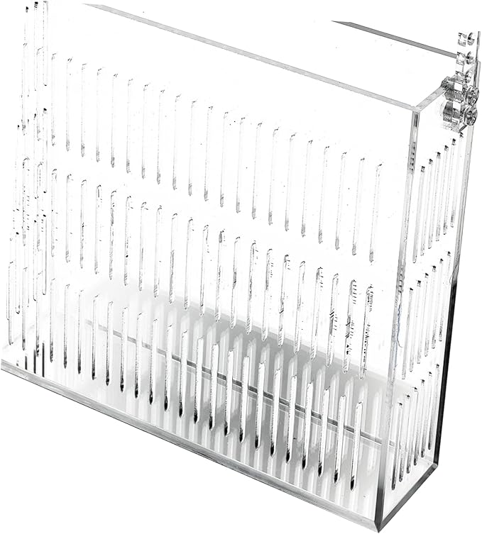 Acrylic Fish Breeding Box for Aquarium Live Pea Fish Tank Divider Incubator Hanging Hook
