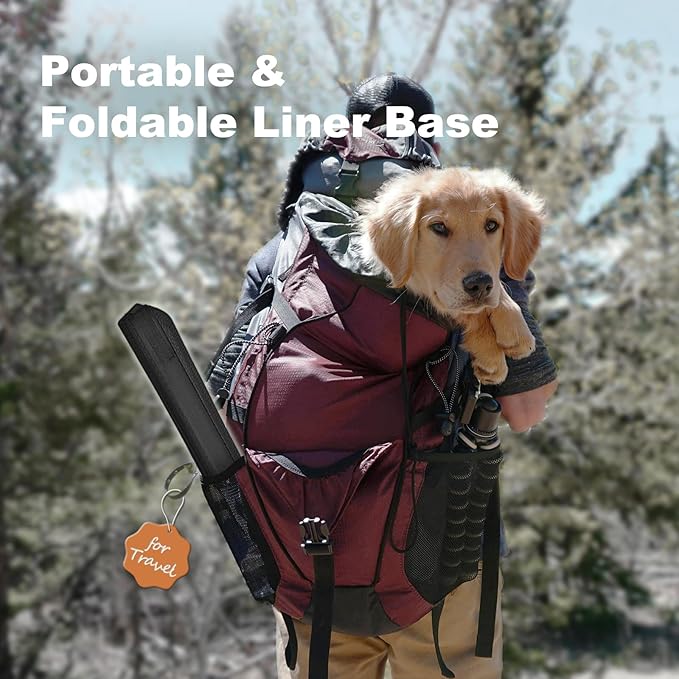 Large Portable Dog Pee Pads Holder for Travel, Puppy Pad Holder Foldable Liner Base 44''x34'' Training Pad Holder with Fixing Clips, Dog Litter Box Waterproof, Easy Clean,Indoor Potty