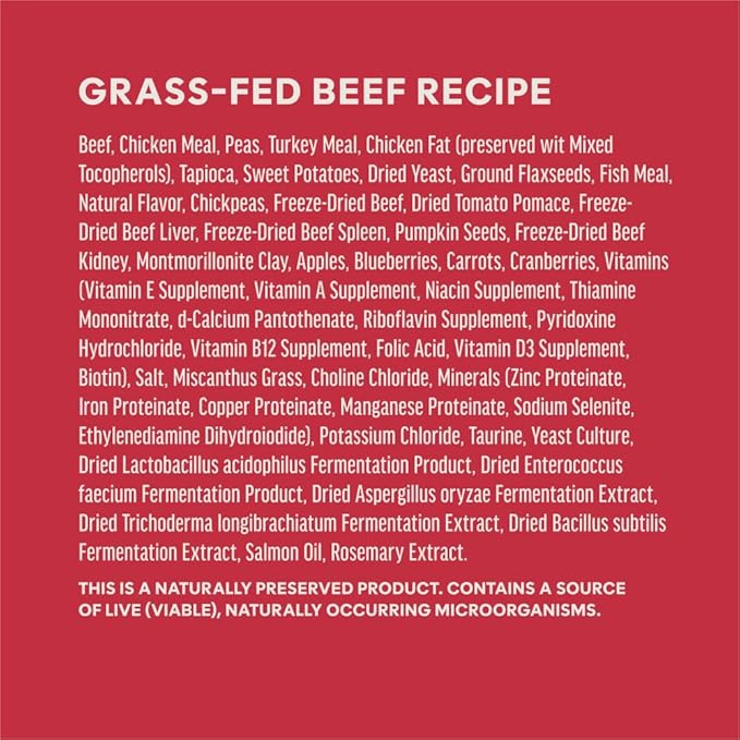 Instinct RawBoost, Natural Dry Dog Food with Freeze-Dried Pieces, High Protein, Grain-Free Recipe - Real Beef, 20 lb. Bag