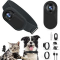 ASHATA HD 1080P Cat Collar Camera, Pet DV Camera 170 Degree Wide Angle Lens, Dog Collar Camera Sport Action Camera for Cats Dogs Outdoor Inoor Puppy Supplies Birthday, ASHATA9eazqg3rc4