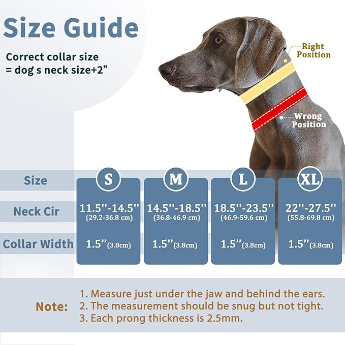 Mayerzon No Pull Dog Collar, Patented Martingale Collar for Small Medium Large Dogs with Buckle and Heavy Duty Nylon for Walking Training Hunting, Safe and Easy to Use(S, Green)