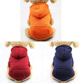 TAPBULL Dog Dresses, Fashionable Pet Dog Sweatshirt Clothes in Dark Colors, Cute Cat Birthday Dress Outfit (Red/Blue/Orange 3-Pack), X-Small