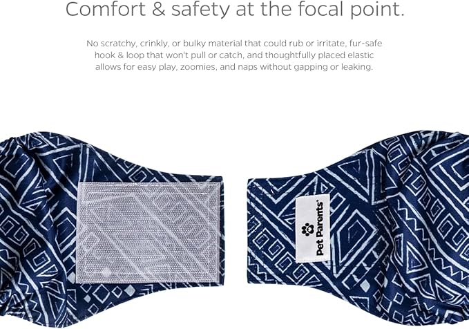 Pet Parents® Washable Belly Bands for Male Dogs (3pack) + Extendrs® of Durable Dog Diapers Male, Premium Male Dog Diapers & Dog Wraps (Large, Kahuna)