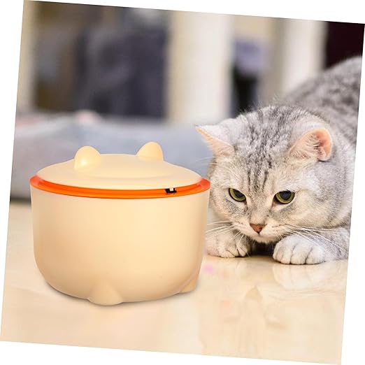 Toyvian 1set Cat Litter Disposal Bin with Capacity Odor-Containment Trash Can for Pet Waste Includes Trash Bags Easy One-Button Operation for Home Use