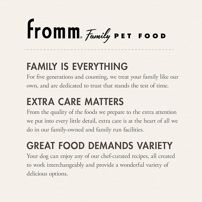 Fromm Four-Star Nutritionals Lamb & Lentil Dog Food - Premium Dry Dog Food - Lamb Recipe - 12 lb