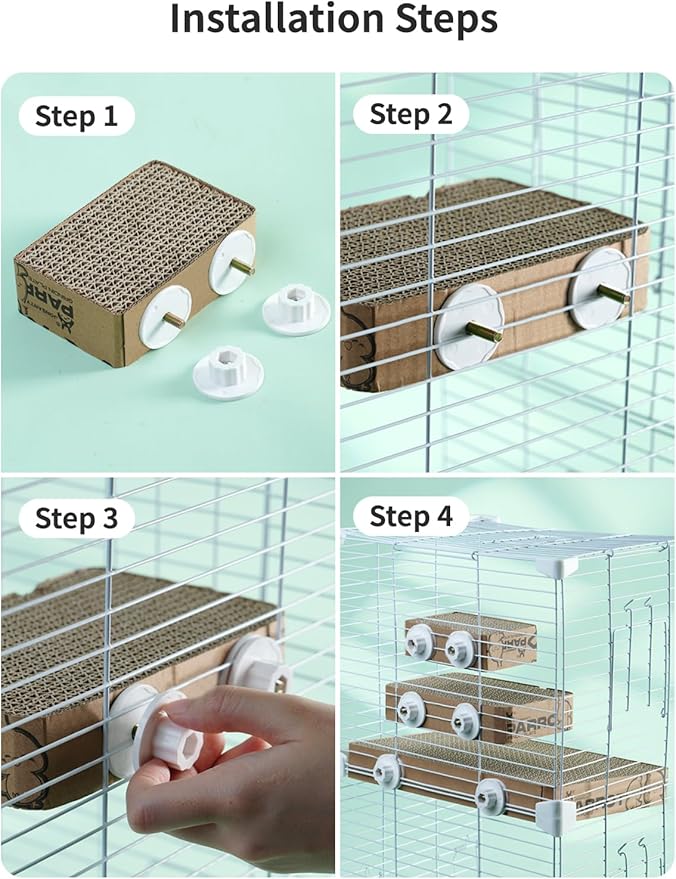 12.3 Inch Paper Bird Toys, Bird Platform, Parrot Toy, Help Birds Clean Beak, Release Stress, Reduce Boredom - Suitable for Budgie, Cockatiel, Lovebird, and Other Small to Medium-Sized Pet Birds