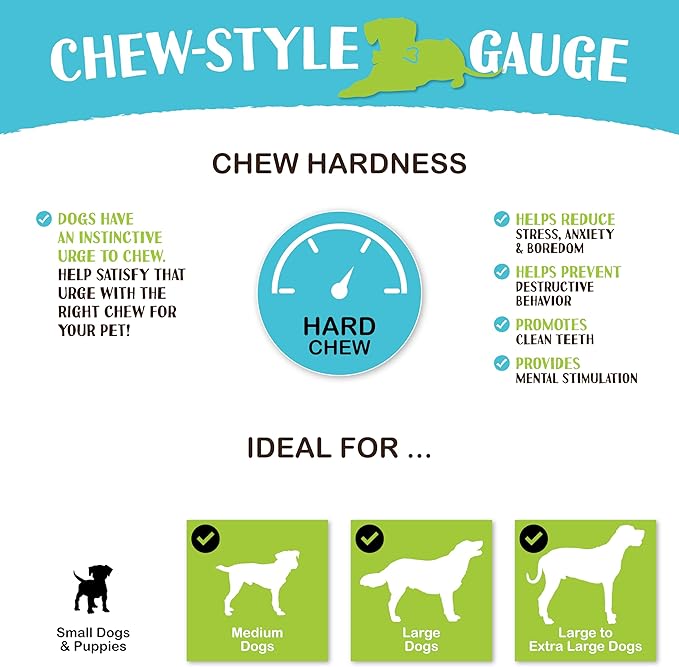 Raw Paws 6-inch Compressed Rawhide Rings for Dogs, 10-Count - Packed in The USA - Rawhide Rings - Digestible Rawhide Donuts - Natural Hide Dogs Chews - Natural Puppy Teething Rings
