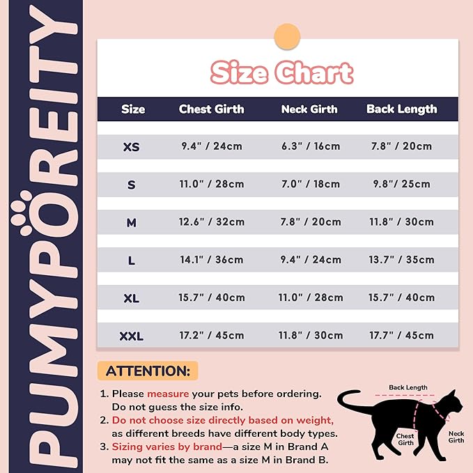 PUMYPOREITY Cat Tuxedo Suit Formal Wear with Bow Tie, Soft Skin-Friendly Cat Costumes for Cats Only, Elegant Outfit for Male Female Cats, Perfect for Wedding Birthday Photo Shoots, L, Black
