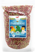 Scenic Mix Paradise Premium Parrot Food - Apple & Natural Flavors, High Protein, Low Iron Conure Bird Food, Eclectus & Other Small Pet Parrots, Omega 3, Vitamins & Minerals, 2 LB Bag