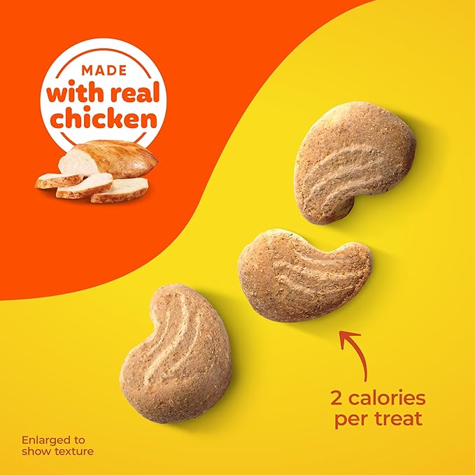 Meow Mix Irresistibles Soft Cat Treats,White Meat Chicken,3 Ounce,(Pack of 10)