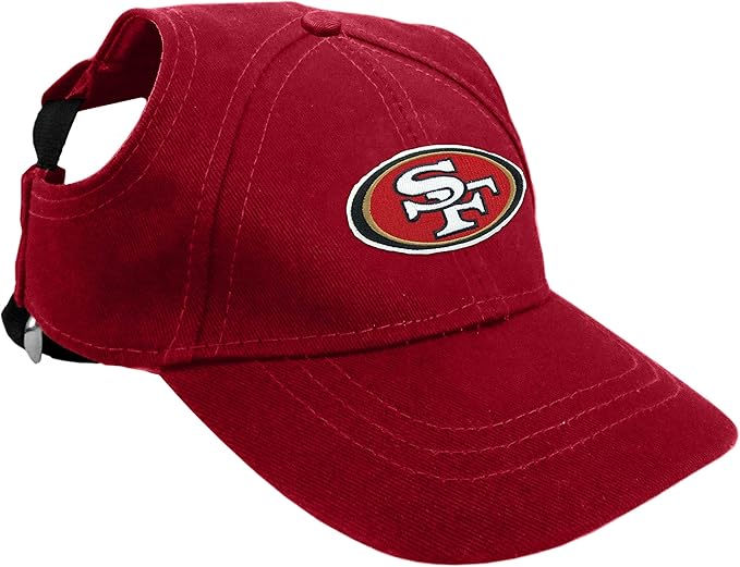 Littlearth NFL Pet Baseball Hat - Officially Licensed Teams, Sizes: XS - XL