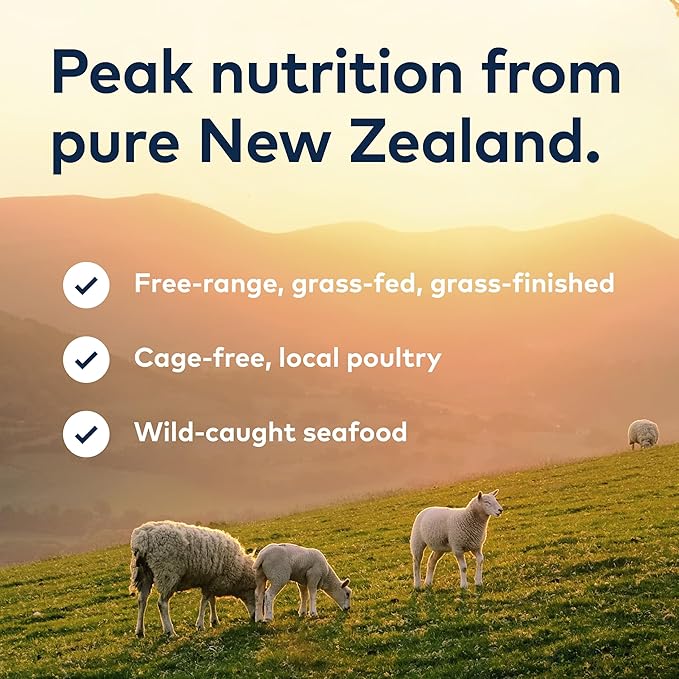 ZIWI Peak Steam & Dried Dog Food - Grass-fed Lamb w/Vegetables - High Protein, Low Carb, All Breeds & Lifestages, for Digestive Health (113.6oz)
