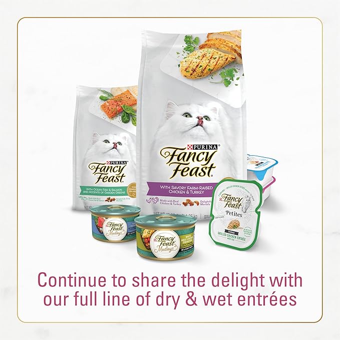 Fancy Feast Purina Filet Mignon Flavor with Real Seafood & Shrimp Dry Cat Food (7 Pound (Pack of 1))