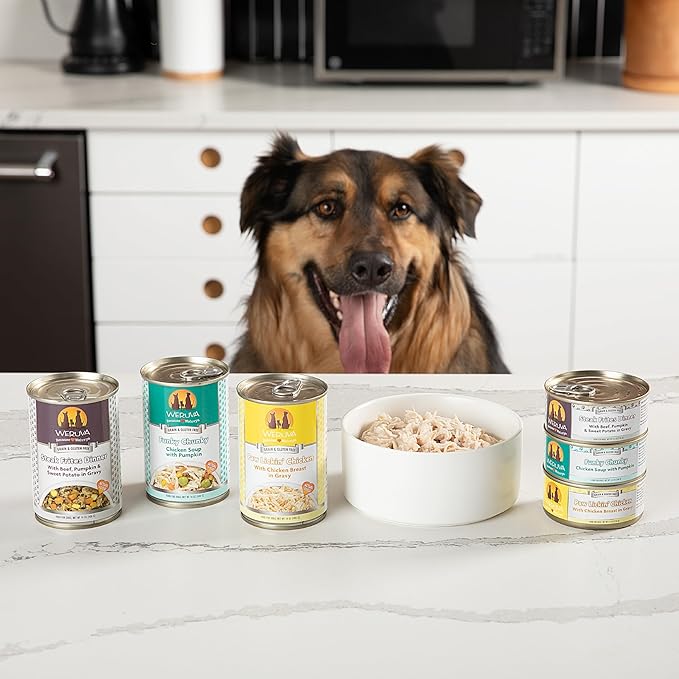 Weruva Classic Dog Food, Let's Give Em' Pumpkin to Talk About Variety Pack, 5.5oz Can (Pack of 12)