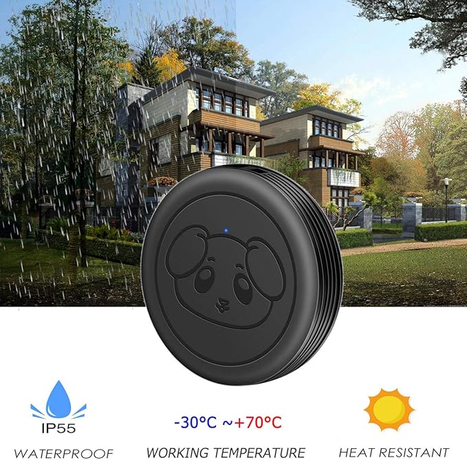 EverNary Dog Door Bell, Wireless Doggie Doorbells for Potty Training, Door Bell for Dogs to Go Outside, Dog Bells with 1 Receiver and 2 Waterproof Transmitters